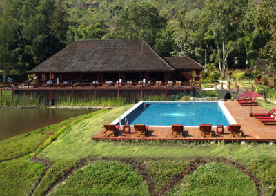 Swimming Pool and Restaurant